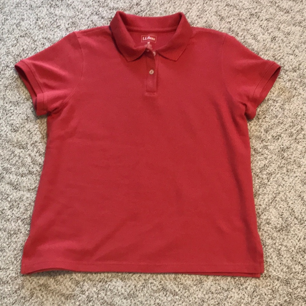 L.L. Bean shirt.